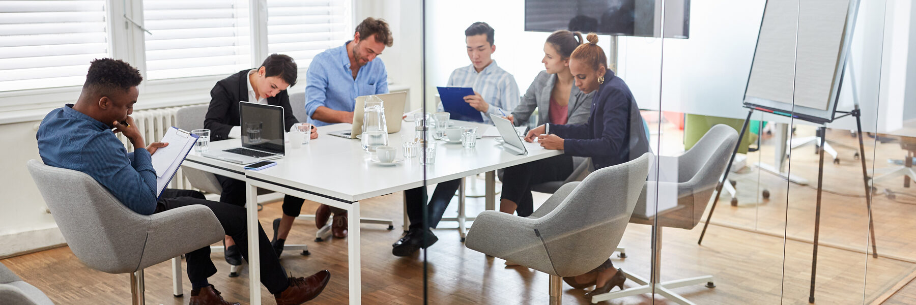 Arbeitsgruppe bei Weiterbildung