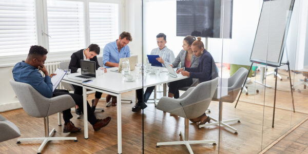 Arbeitsgruppe bei Weiterbildung